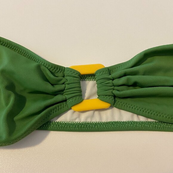 SOLID & STRIPED NWOT Tati Bandeau Bikini Top and Bottom - Picture 7 of 10